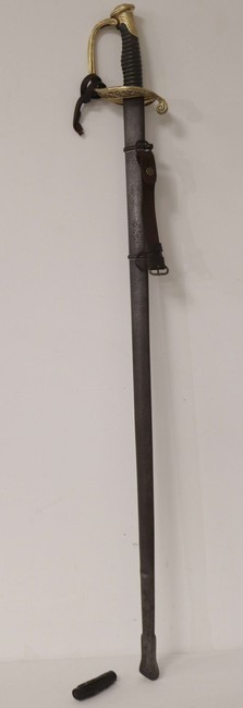 SABRE d’officier d’infanterie type 1855.