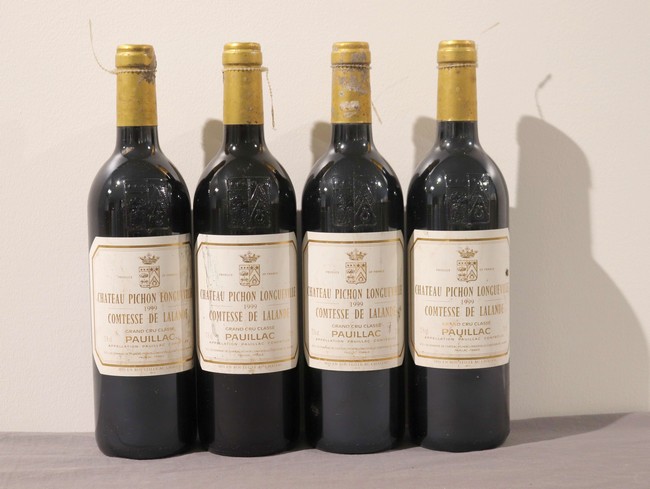 4 Blles CH. PICHON LONGUEVILLE COMTESSE DE...