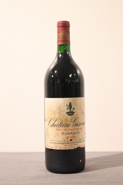 1 Mag CH. GISCOURS Margaux GCC 1989