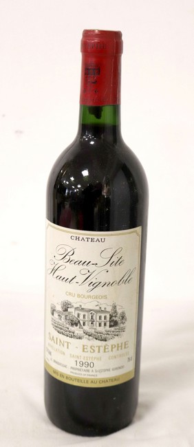 1 BLLE CH. BEAU SITE Ht VIGNOBLE St Estèphe...