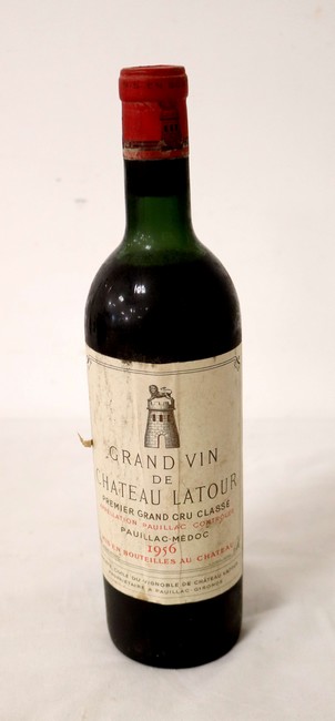 1 BLLE CH. LATOUR Pauillac 1er GCC 1956 (Niveau...