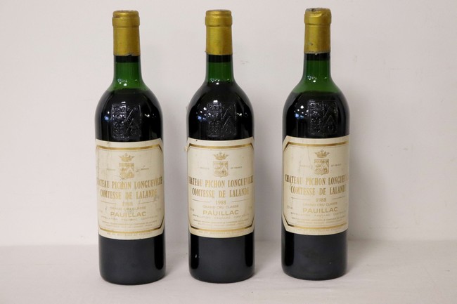 3 Blles CH. PICHON LONGUEVILLE COMTESSE DE...