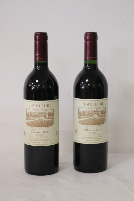 2 BLLES RIOJA mise Granja Remelluri 2000