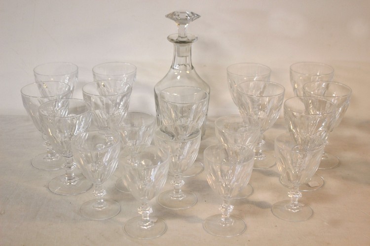 SERVICE DE VERRES en cristal style modèle...