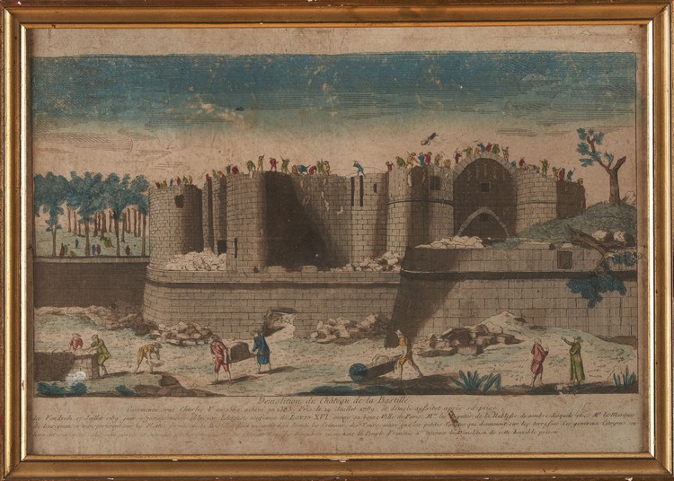 Démolition du château de la Bastille