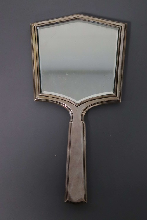 MIROIR A MAIN en argent anglais (800) de...