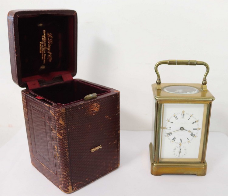 PENDULETTE DE VOYAGE dite d'officier, de...