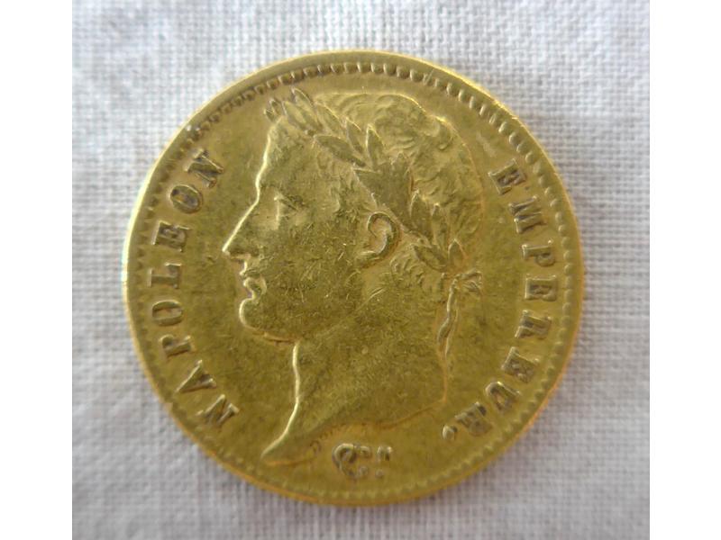FRANCE, 20 Frs or Napoléon lauré, Paris,...