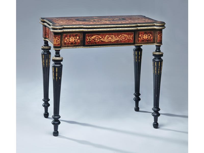 TABLE A JEUX formant console, plateau tournant...