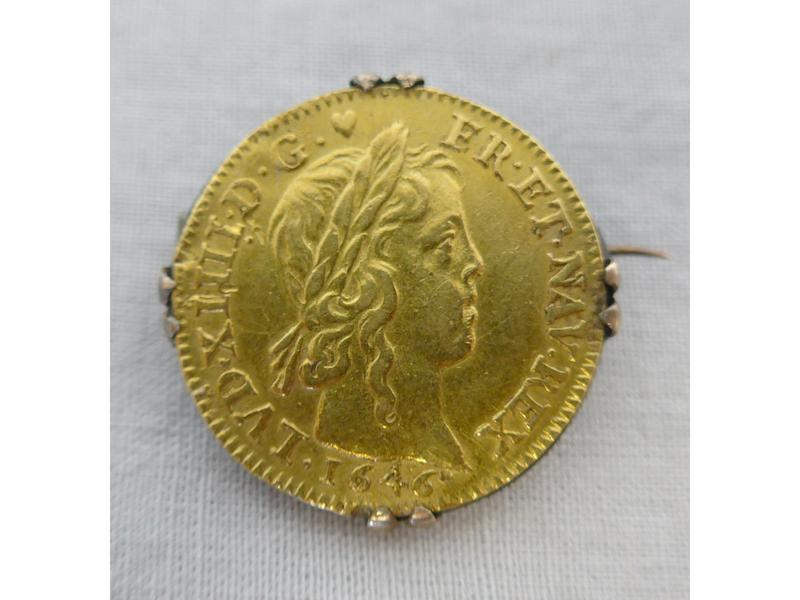 FRANCE, Profil de Louis XIV lauré, Paris,...