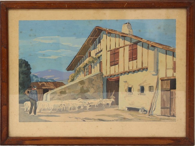 D'après Louis FLOUTIER (1882 - 1936)