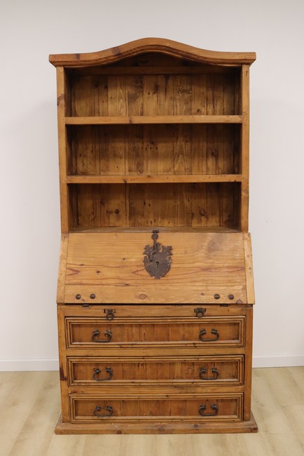 BUREAU SCRIBAN en pitchpin la partie haute...