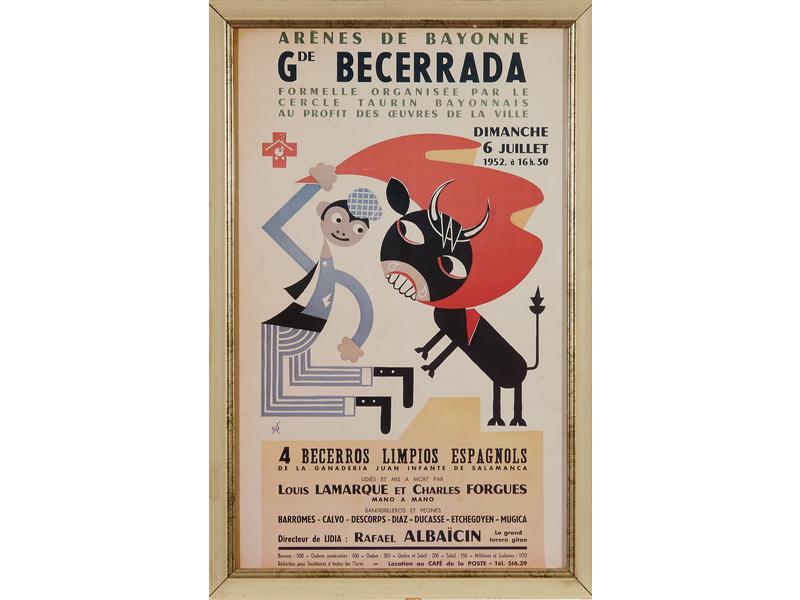 DEUX AFFICHES lithographiées en couleurs