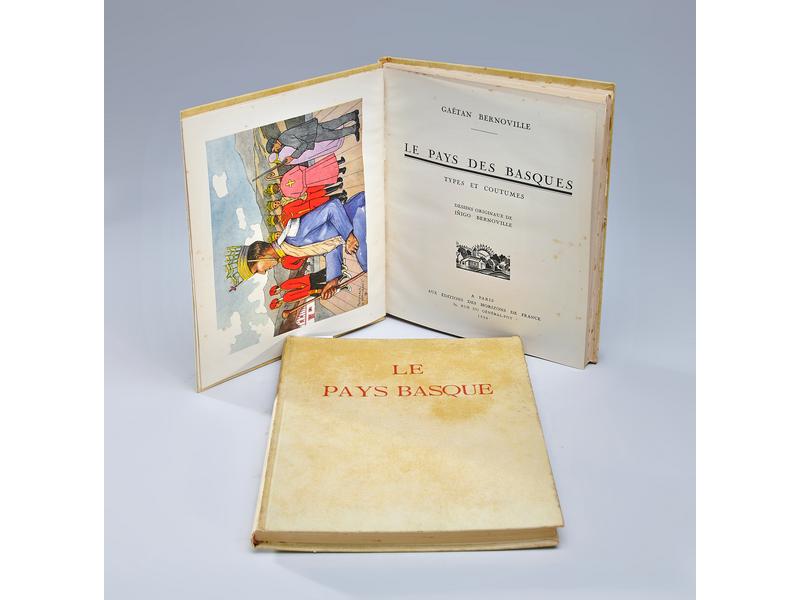 Gaetan BERNOVILLE, Le Pays des Basques, Types...