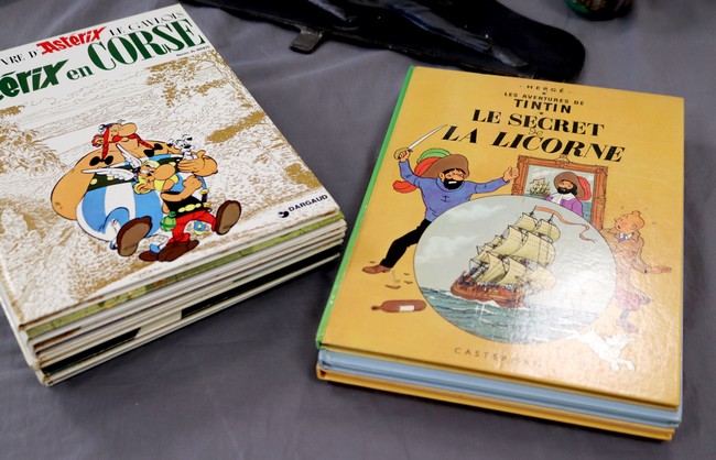 *LOT DE BD comprenant :