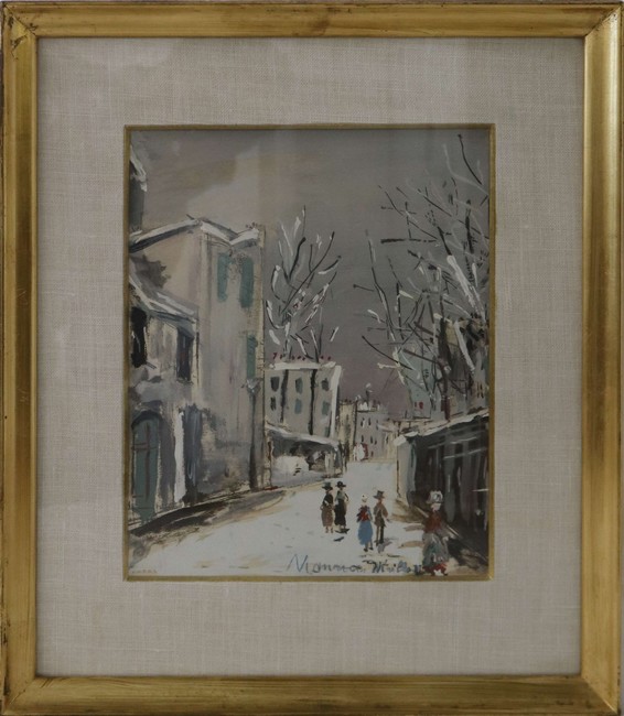 D’après Maurice UTRILLO
