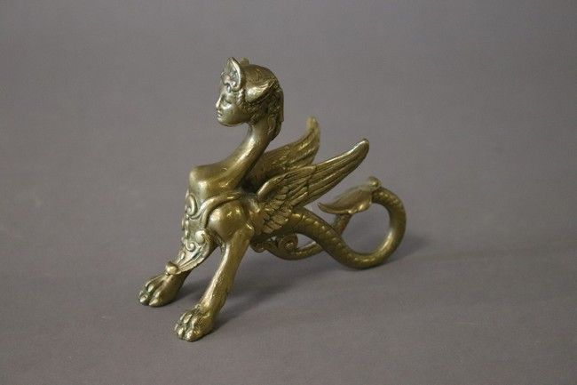 CHIMERE en bronze doré