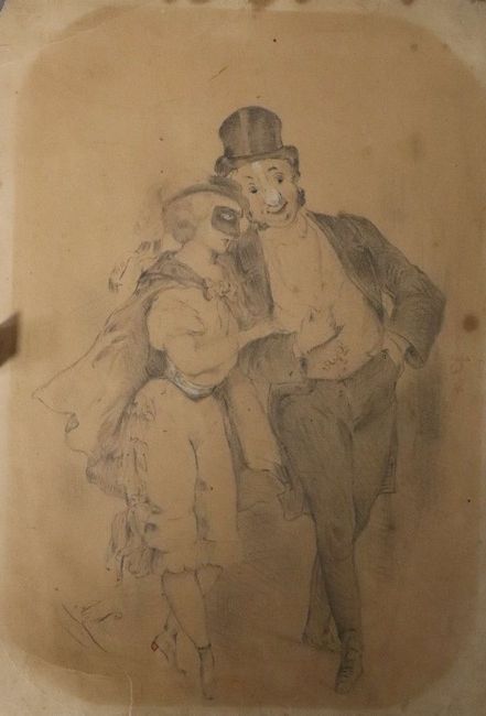 Ecole Française vers 1900