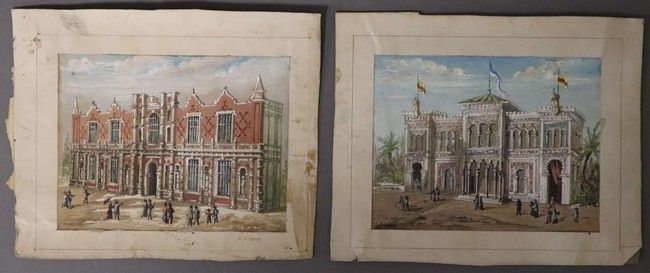 Ecole Française vers 1889-1900