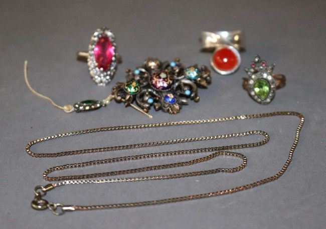 LOT DE BIJOUX divers:
