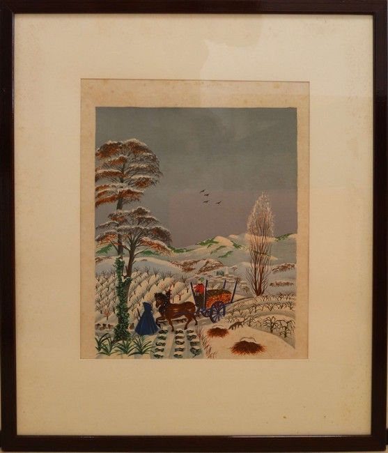 Mady DE LA GIRAUDIERE (1922 - 2018 )