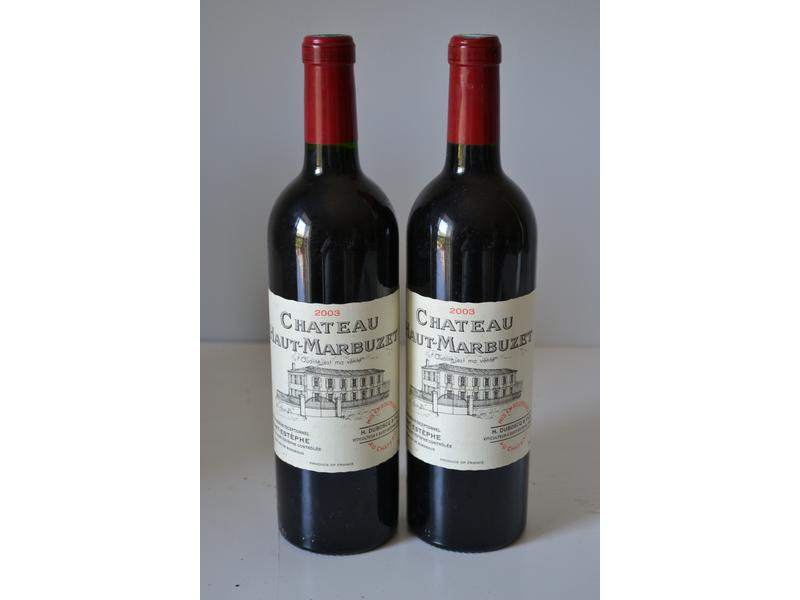 *2 Blles	CH. HAUT MARBUZET	St Estèphe	20...
