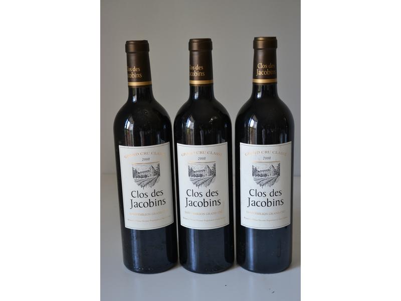 *3 Blles	CLOS DES JACOBINS	St Emilion GC...