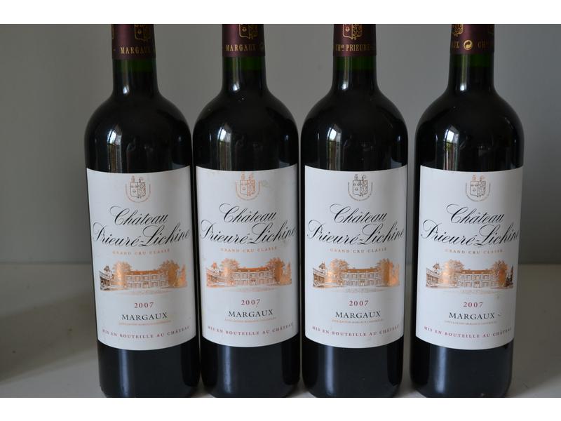 *4 Blles	CH. PRIEURE LICHINE	Margaux GCC...