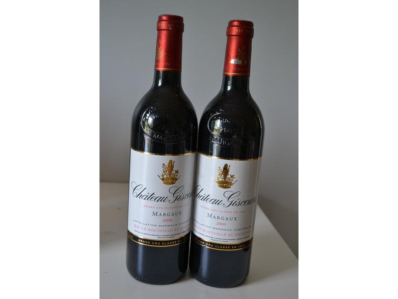 *2 Blles	CH. GISCOURS	Margaux GCC	2000