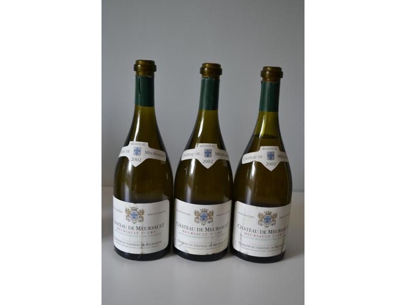 *3 Blles	MEURSAULT 1er Cru mise Dom. du Château...