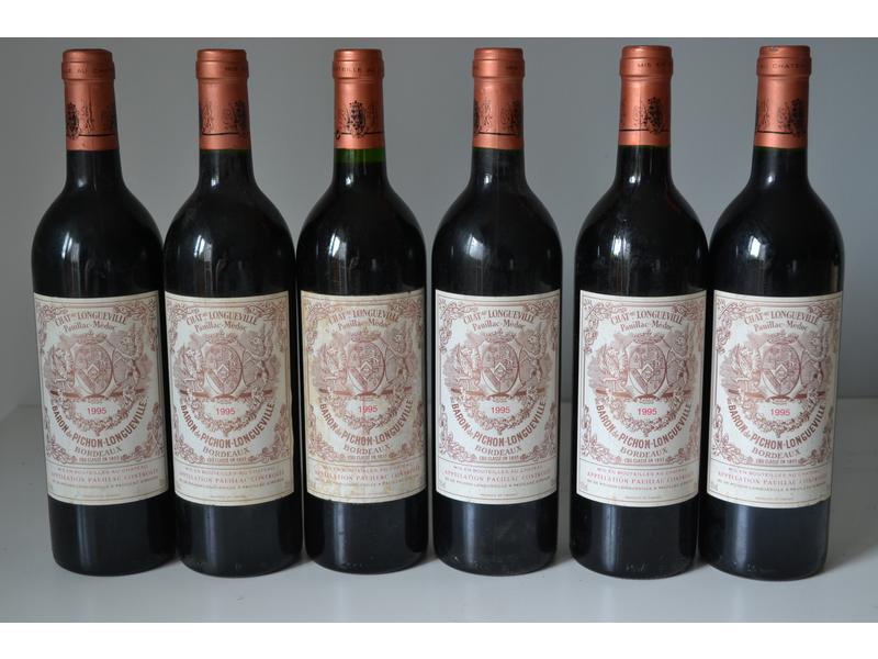 *6 Blles	CH. PICHON LONGUEVILLE	Pauillac...