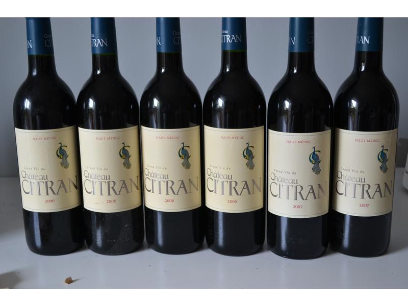 *6 Blles	CH. CITRAN	Haut Médoc