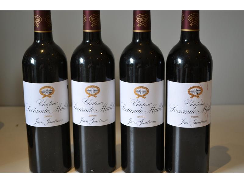 *4 Blles	CH. SOCIANDO MALLET	Haut Médoc ...