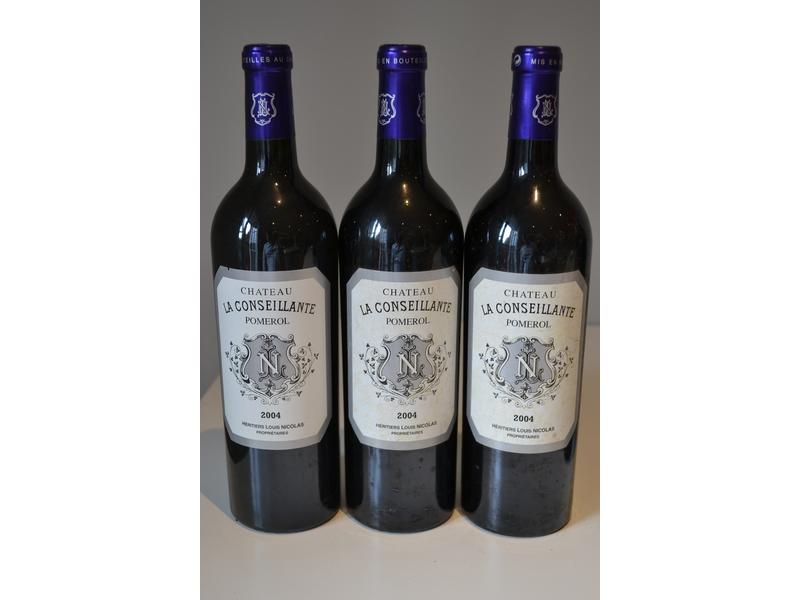 *3 Blles	CH. LA CONSEILLANTE	Pomerol	200...