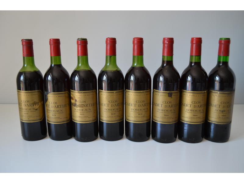 8 Blles	CLOS CADET D'ARTHUS	Bordeaux