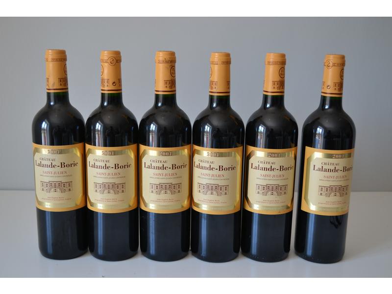 6 Blles	CH. LALANDE BORIE	St Julien	2004
