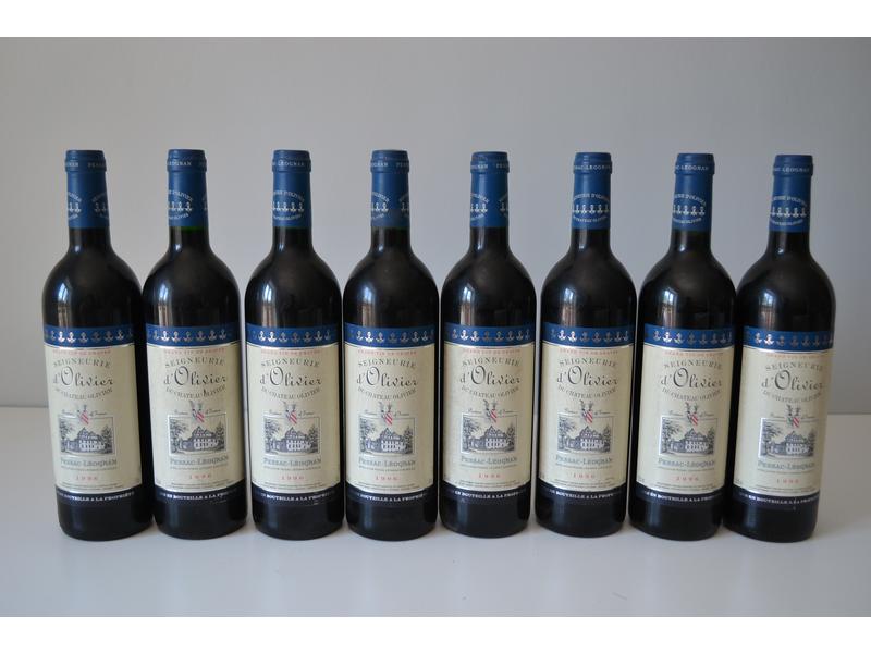8 Blles	SEIGNEURIE D'OLIVIER	Graves	1996