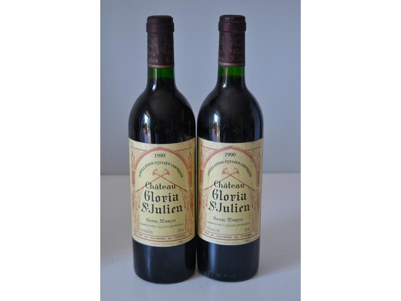 2 Blles	CH. GLORIA	St Julien	1990