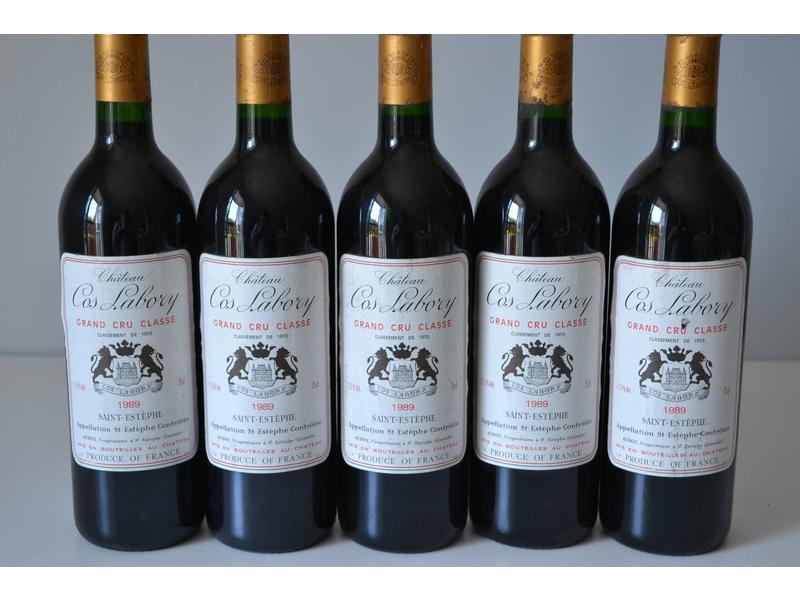 5 Blles	CH. COS LABORY	St Estèphe GCC	19...