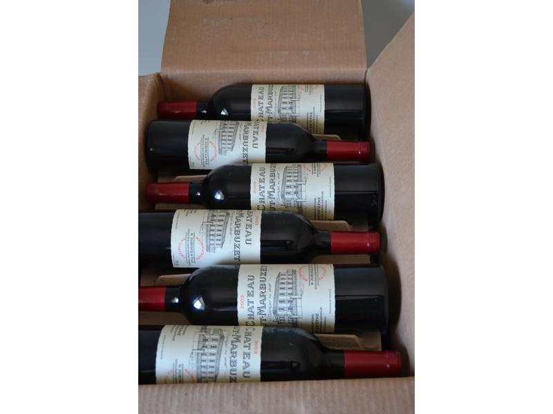 *12 Blles	CH. HAUT MARBUZET	St Estèphe	2...