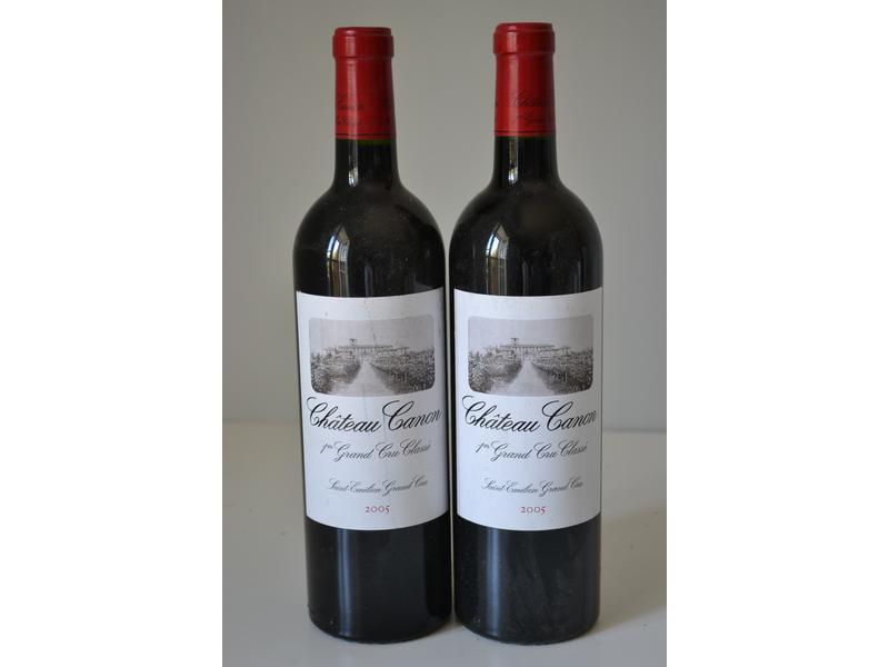 *2 Blles	CH. CANON	St Emilion 1er GCC	20...