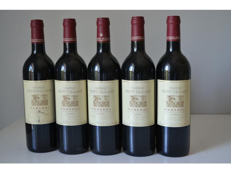*5 Blles	CH. PETIT VILLAGE	Pomerol	2000