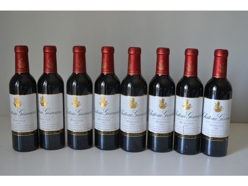 *8 Demies	CH. GISCOURS	Margaux GCC	2004