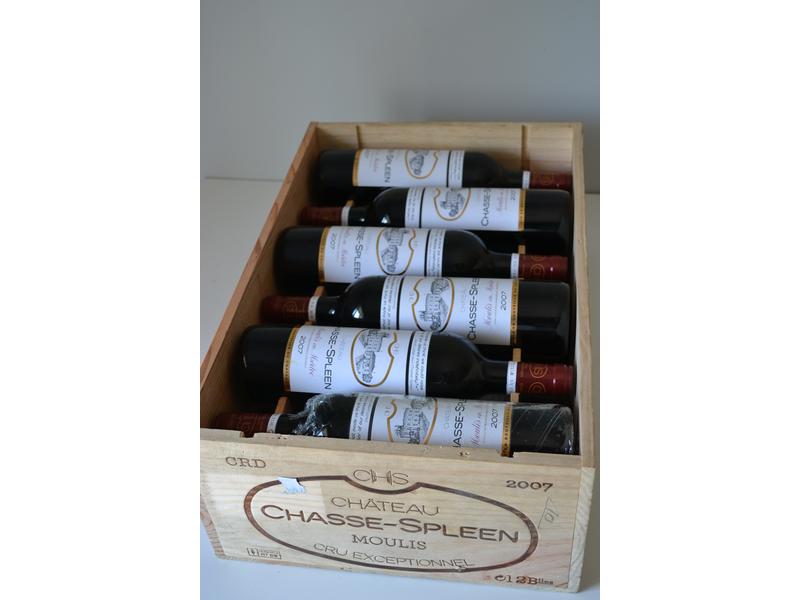 *12 Blles	CH. CHASSE SPLEEN	Moulis	2007