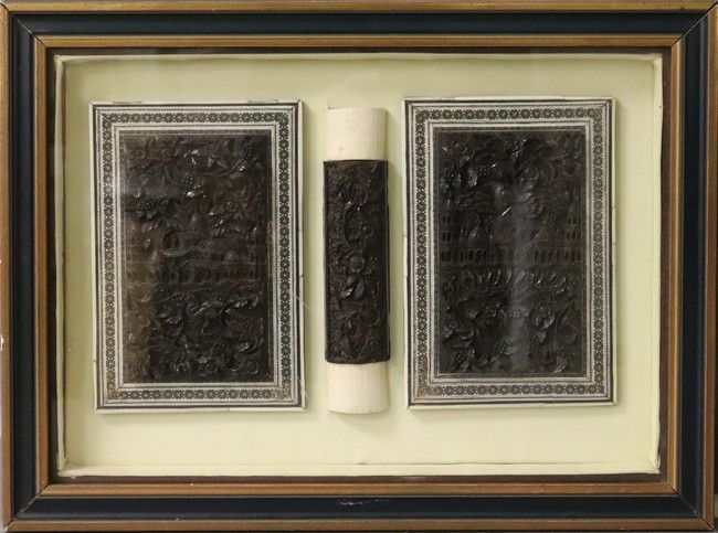 RELIURE de livre composée de deux plats et...