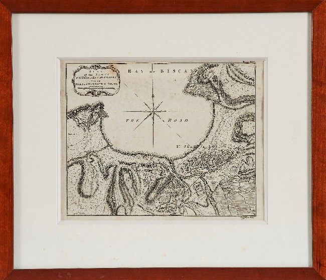 Plan of the towns of St-Jean-de-Luz and Siboure...