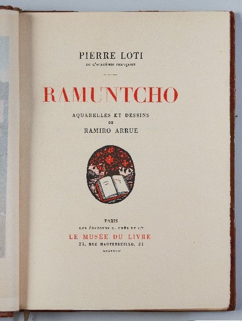 [Ramiro ARRUE] - Pierre LOTI, Ramuntcho....