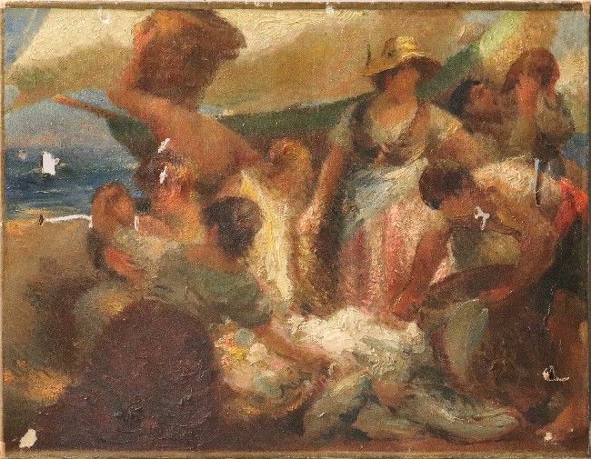 Ecole Basque de la fin du XIXe siècle