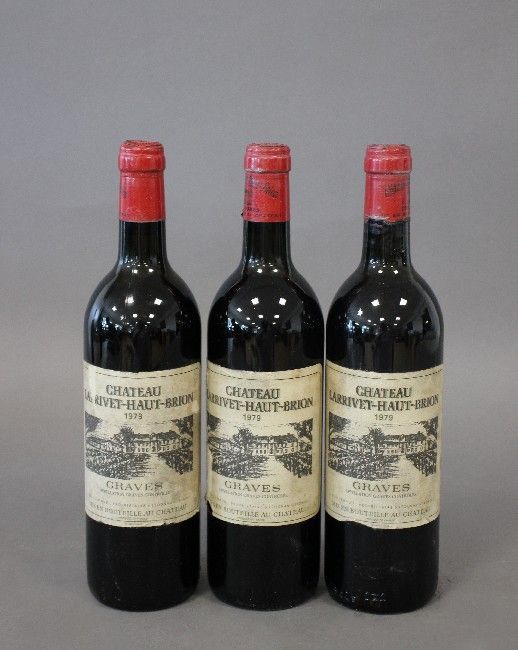 3 Blles  CH. LARRIVET HAUT BRION Graves ...