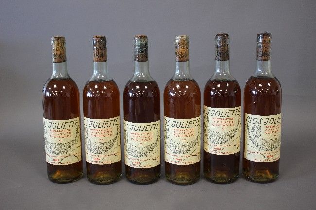 6 Blles CLOS JOLIETTE Jurançon 1984